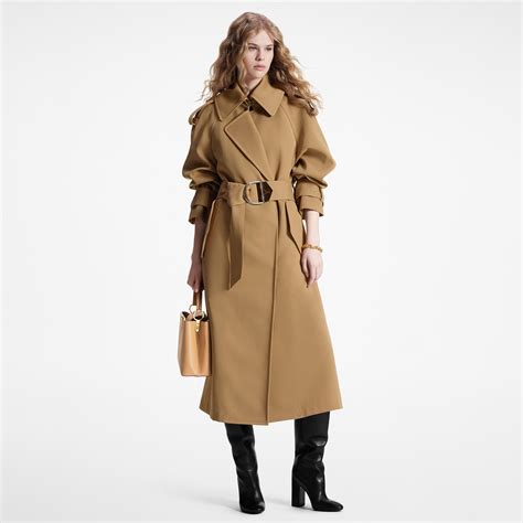 trench louis vuitton femme|Oversized Detail Trench Coat .